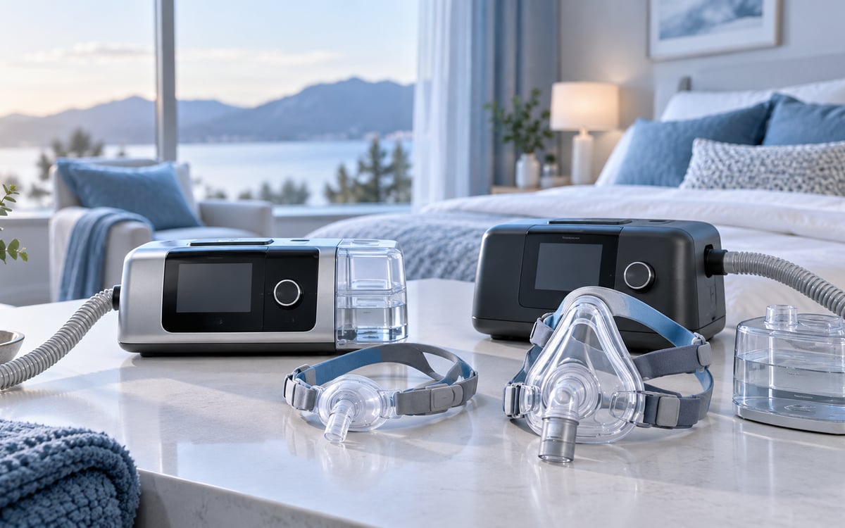 Аппараты CPAP с масками и трубками: воздушный фильтр подбирают по точной модели аппарата
